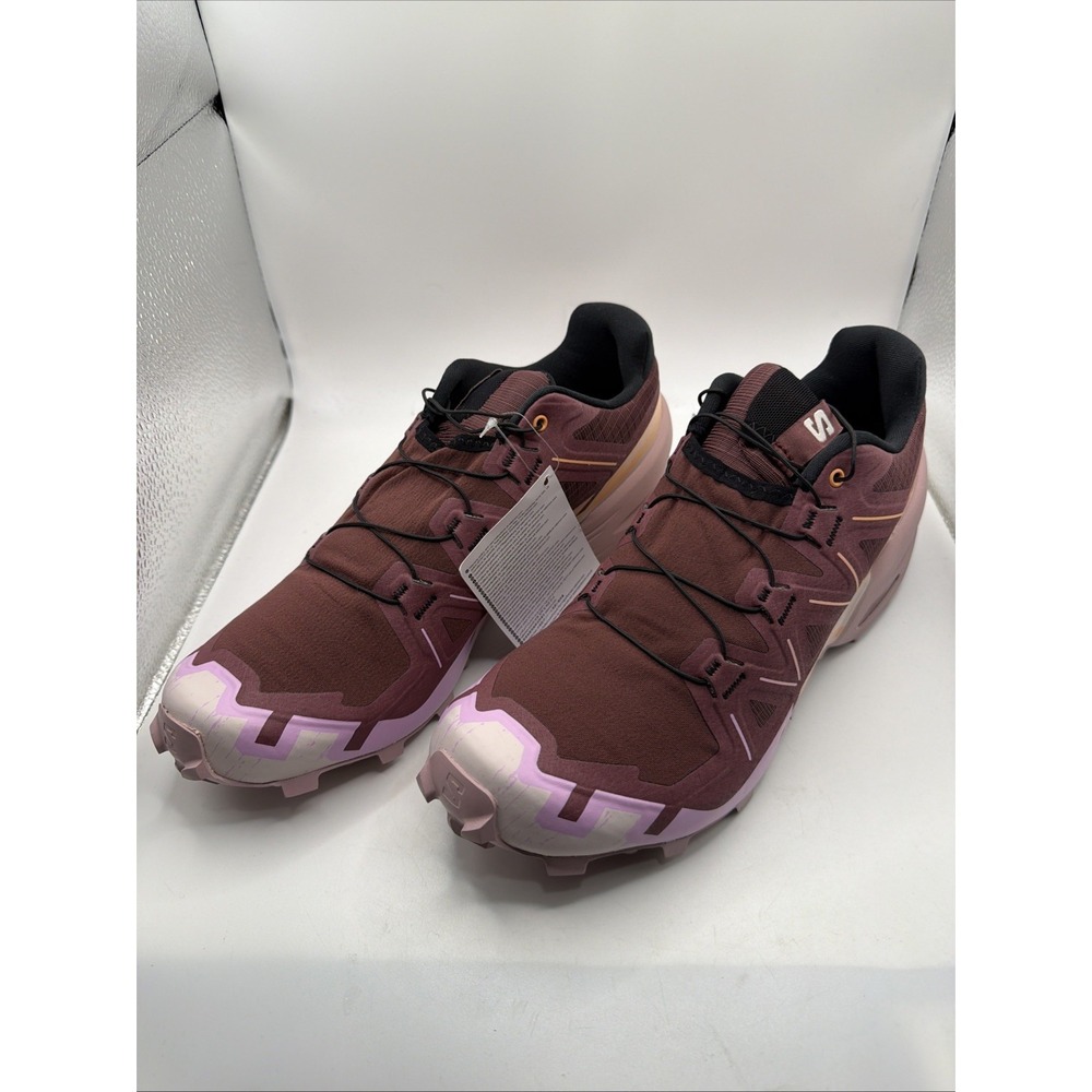 Salomon Speedcross 6‎ W Women's Catawba Grape/Papaya/Mauve Running Shoe size 6.5